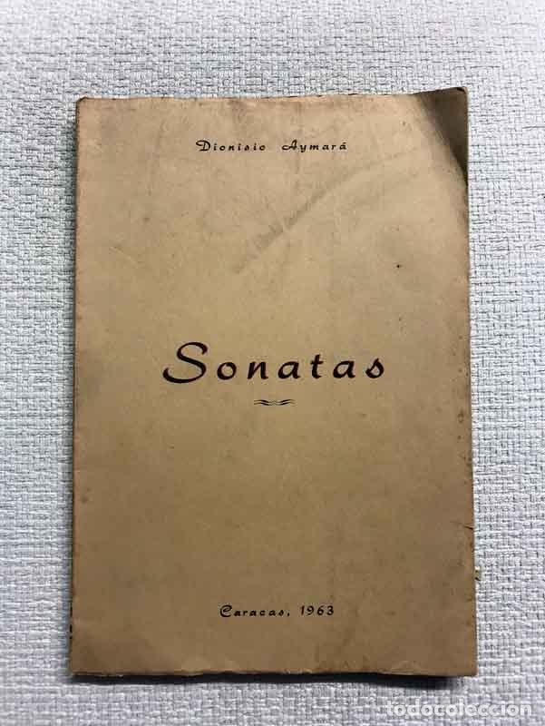 Libros: Sonatas - Dionisio Aymar&aacute; - Foto 1