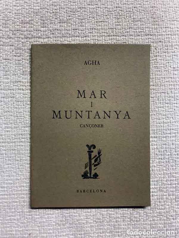 Libros: Mar i muntanya. Can&ccedil;oner - Agha - Foto 1