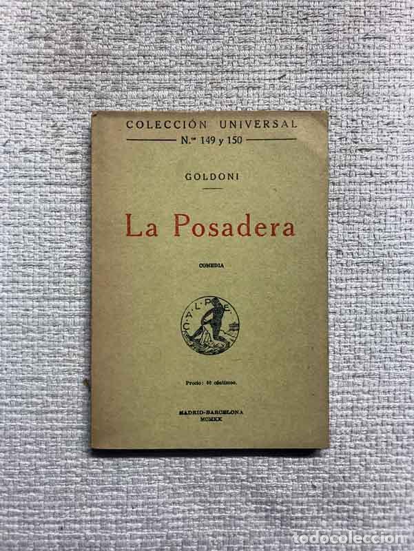 Libros: La Posadera - Goldoni - Foto 1