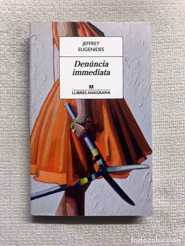 Libros: Den&uacute;ncia immediata -edici&oacute; catalana - Jeffrey Eugenides - Foto 1