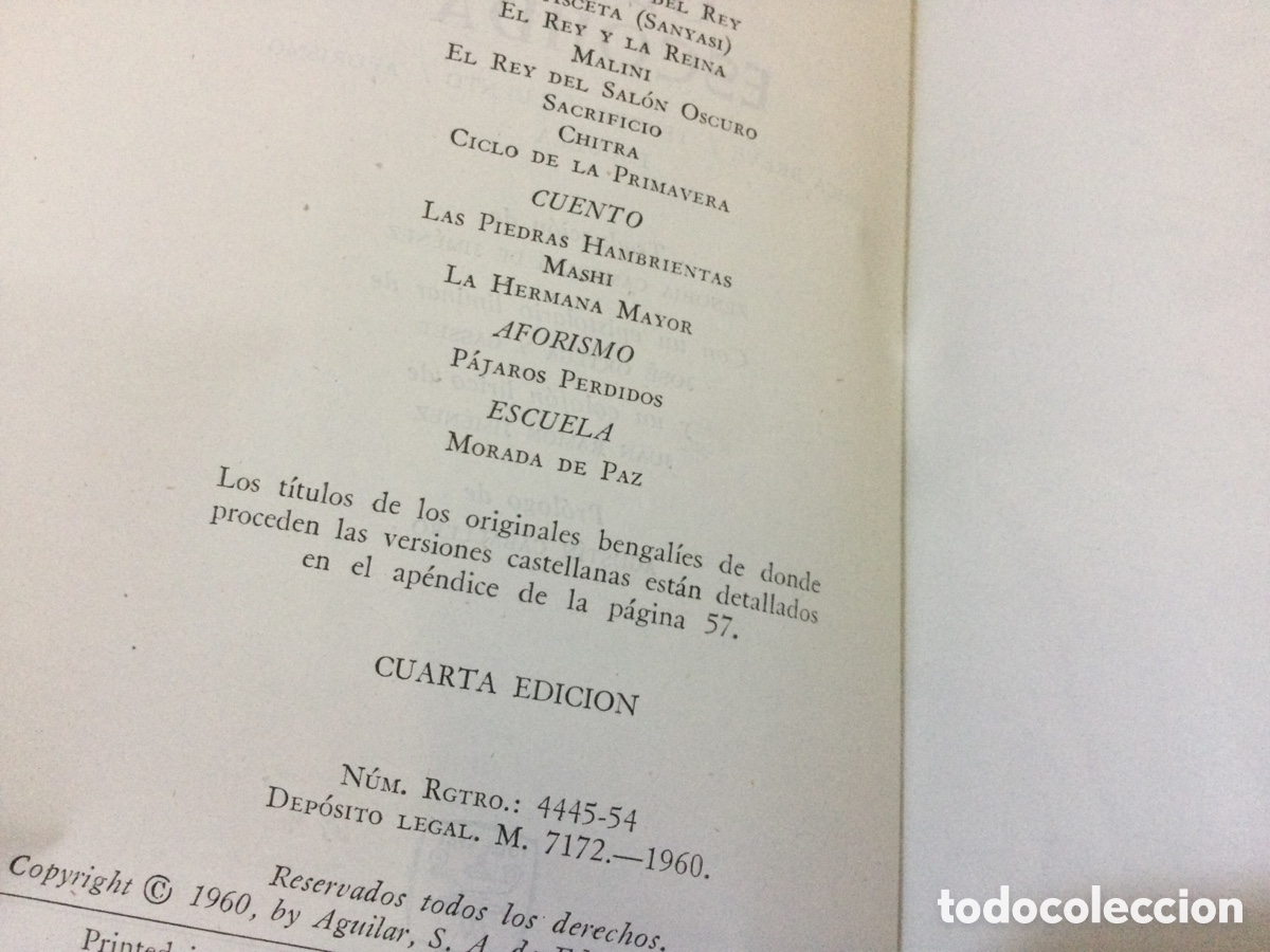 Libros: Rabindranaz Tagore. Premio Nobel 1913 - Foto 3