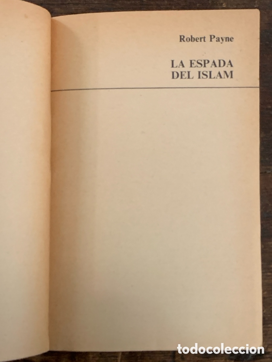 Libros: La Espada Del Islam, Robert Payne - CARALT 1977 - Foto 2