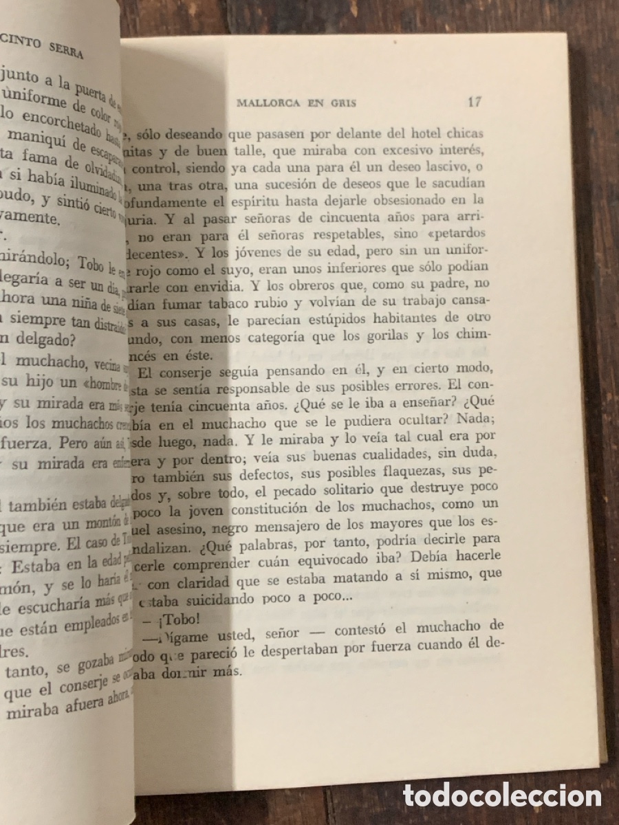 Libros: Mallorca En Gris, Jacinto Serra - PALMA DE MALLORCA 1962 - Foto 5