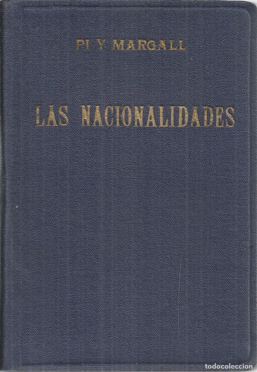 Libros: LAS NACIONALIDADES - PI Y MARGALL - Foto 1