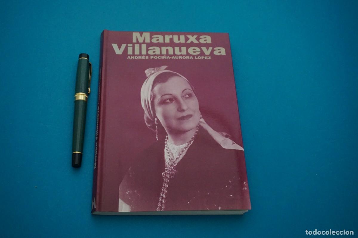 books: AMF-18A/ CONVERSAS CON MARUXA VILLANUEVA NA CASA DE ROSALIA - ANDRES POCI&Ntilde;A-AURORA LOPEZ