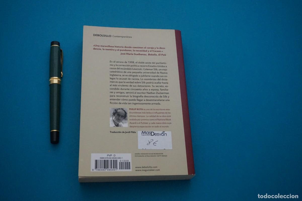 Libros: AMF-18A/ LA MANCHA HUMANA - PHILIP ROTH / DEBOLSILLO - Foto 6