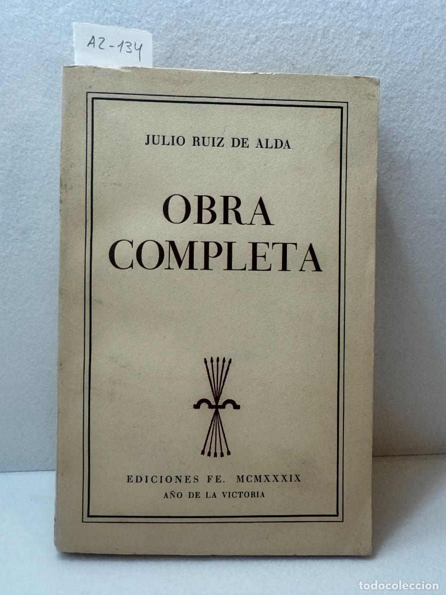 Libros: RU&Iacute;Z de ALDA, Julio: - Obra completa. - Foto 1