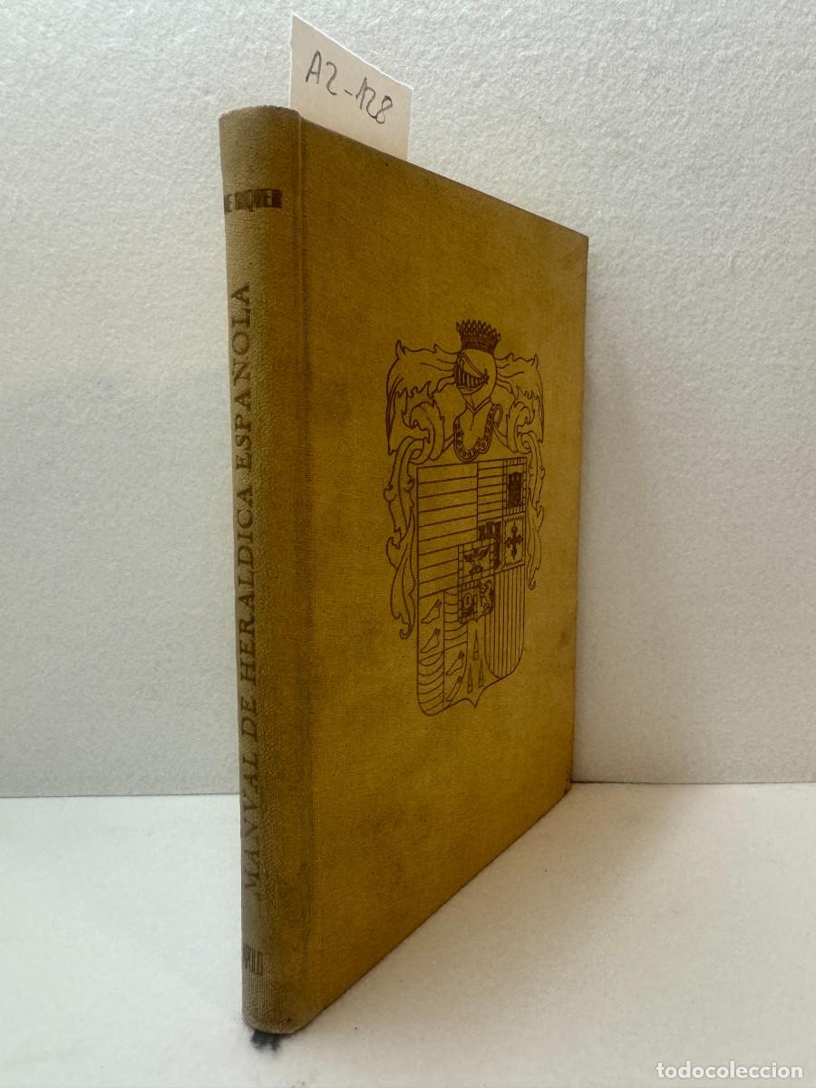 Libros: RIQUER [y MORERA], Mart&iacute;n de: - Manual de her&aacute;ldica espa&ntilde;ola. - Foto 1