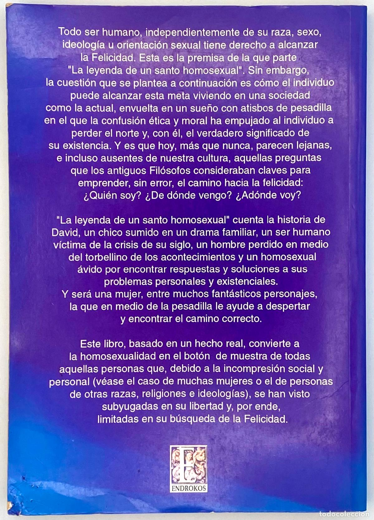 Libros: LA LEYENDA DE UN SANTO HOMOSEXUAL. Ignacio P&aacute;ramo. - Foto 2