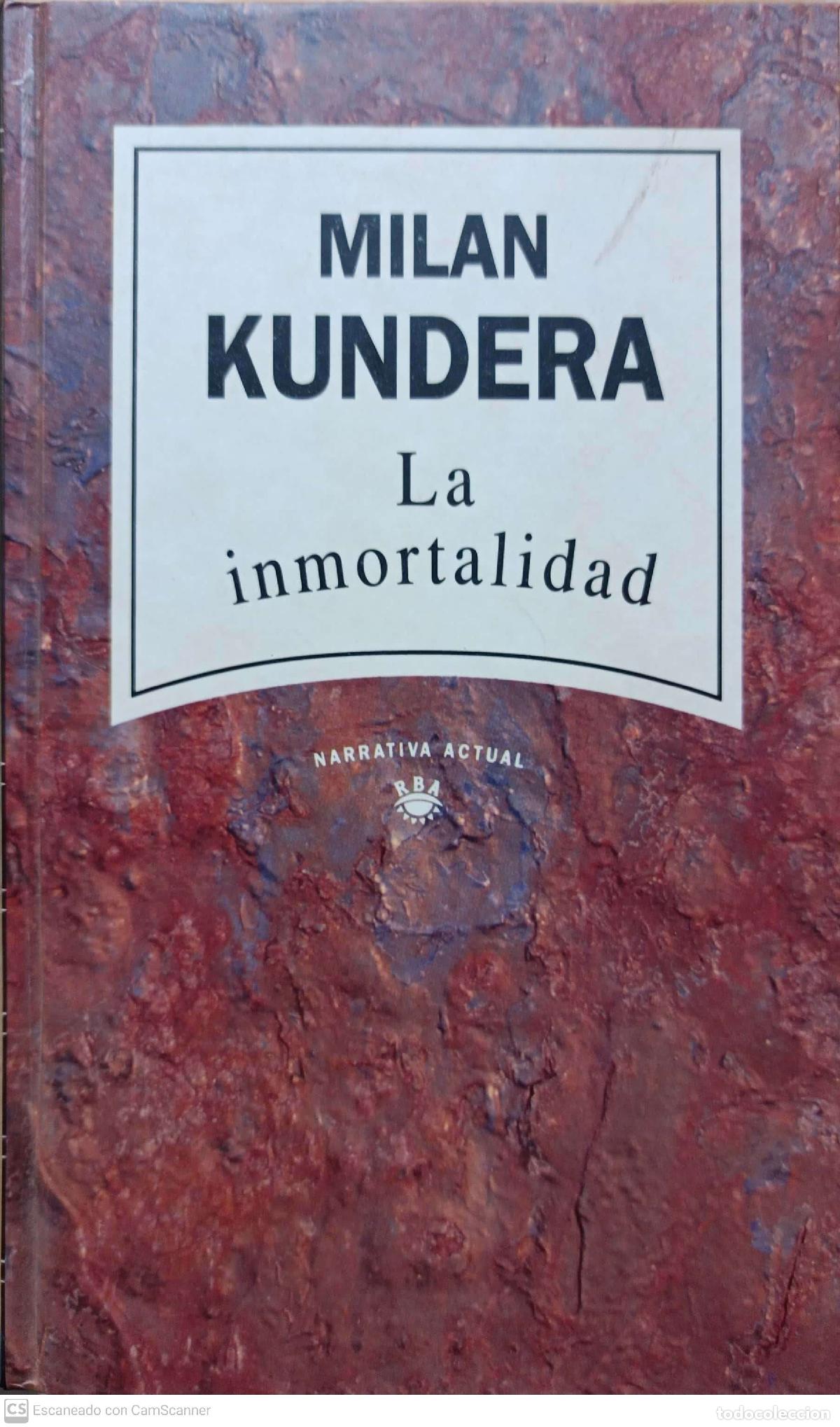 Libros: La inmortalidad - Milan Kundera - Foto 1