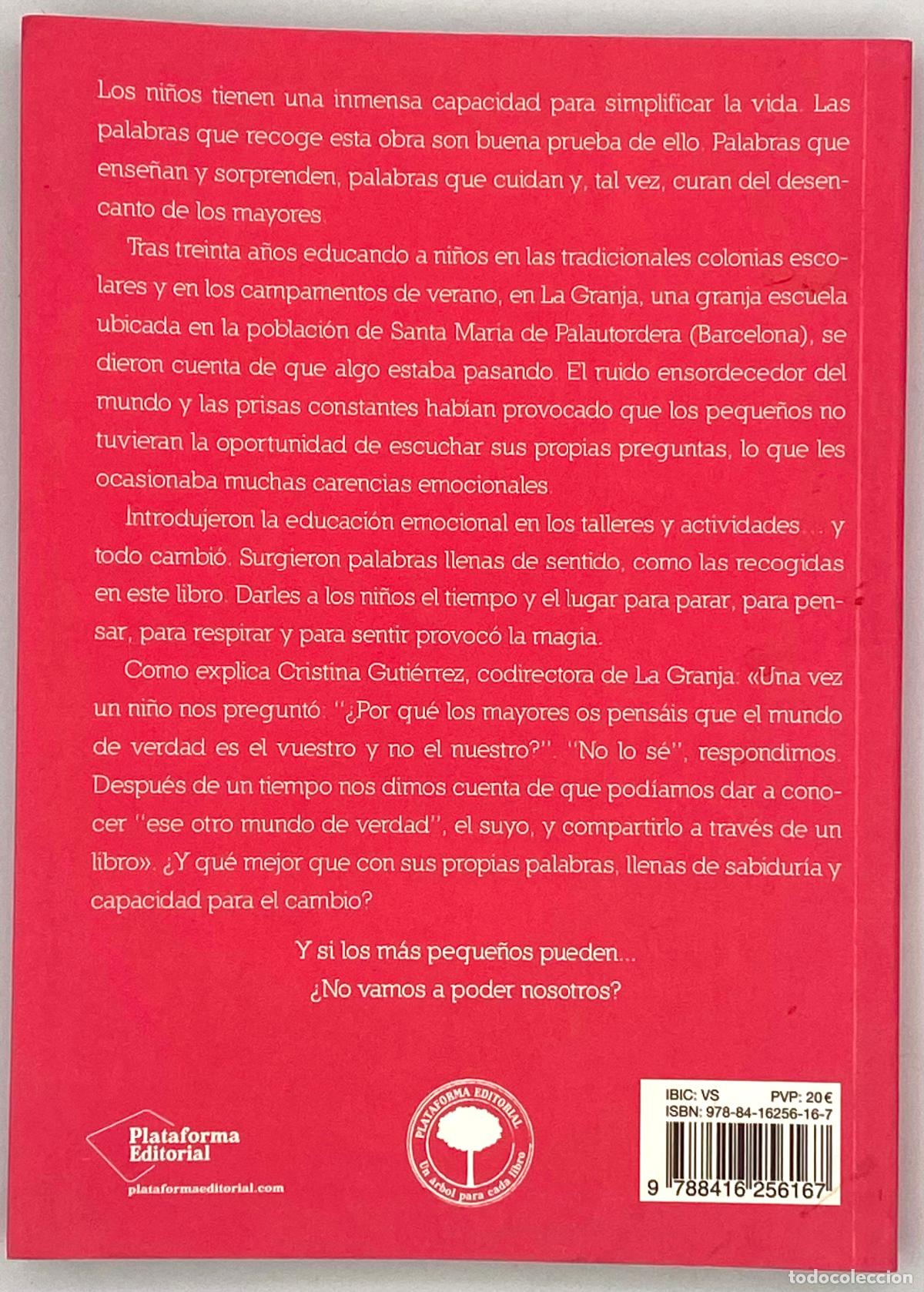 Libros: PALABRAS DE NI&Ntilde;O. Plataforma editorial - Foto 2