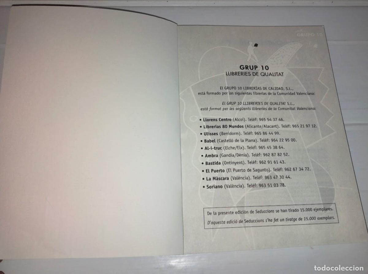 Libros: Seduccions - Grup 10 Llibreries de Qualitat 2002 - Foto 7