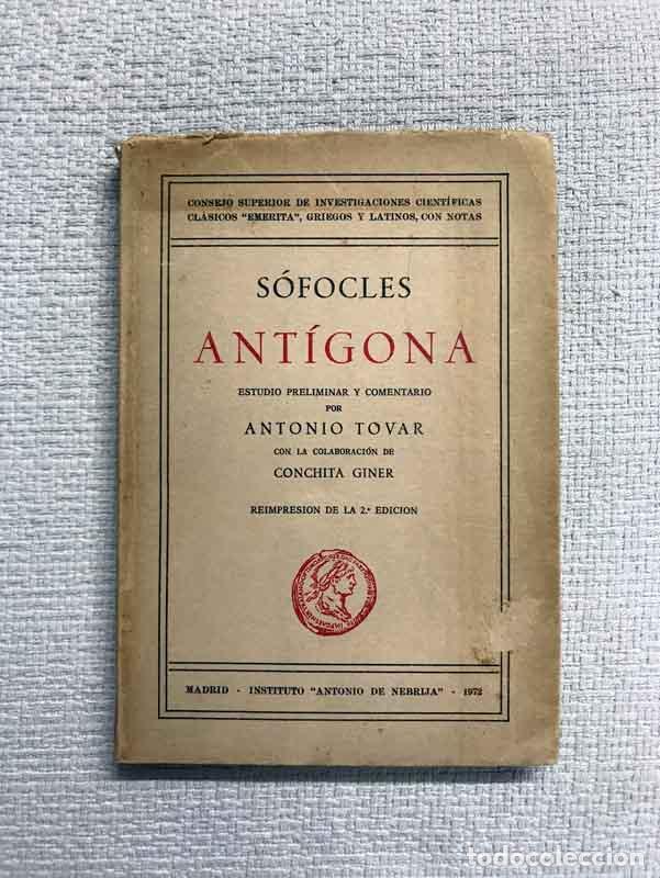 Libros: S&oacute;focles - Ant&iacute;gona - Foto 1