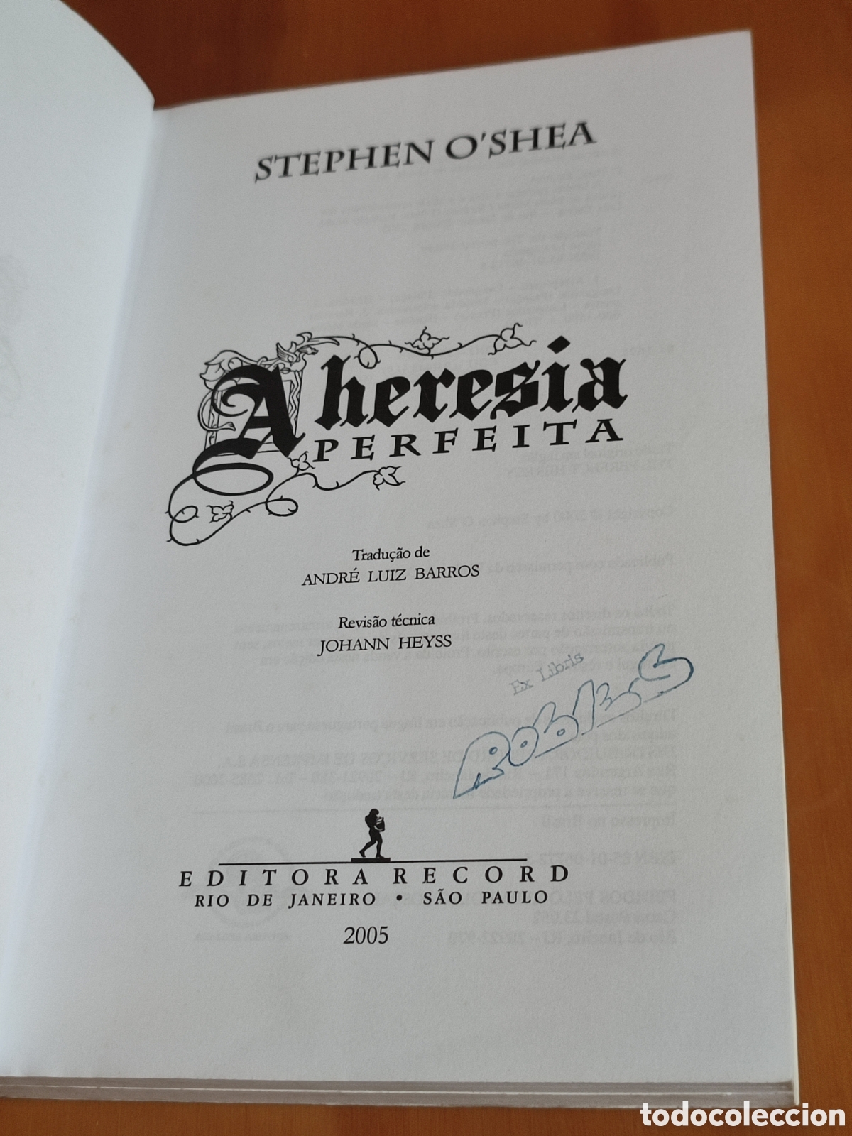 Libros: A heresia perfeita Stephen Oshea - Foto 4