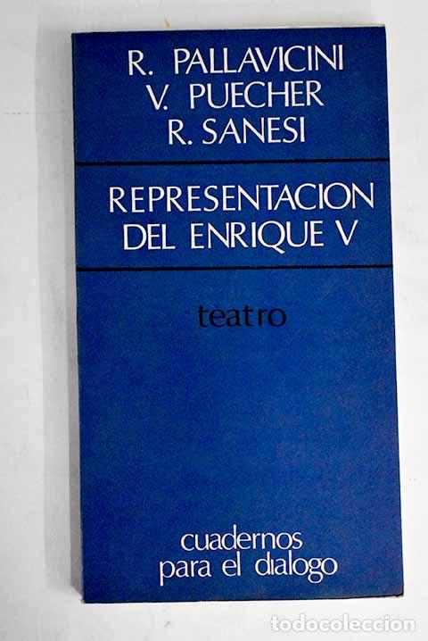 Libros: Representaci&oacute;n del Enrique V.- Shakespeare, William - Foto 1