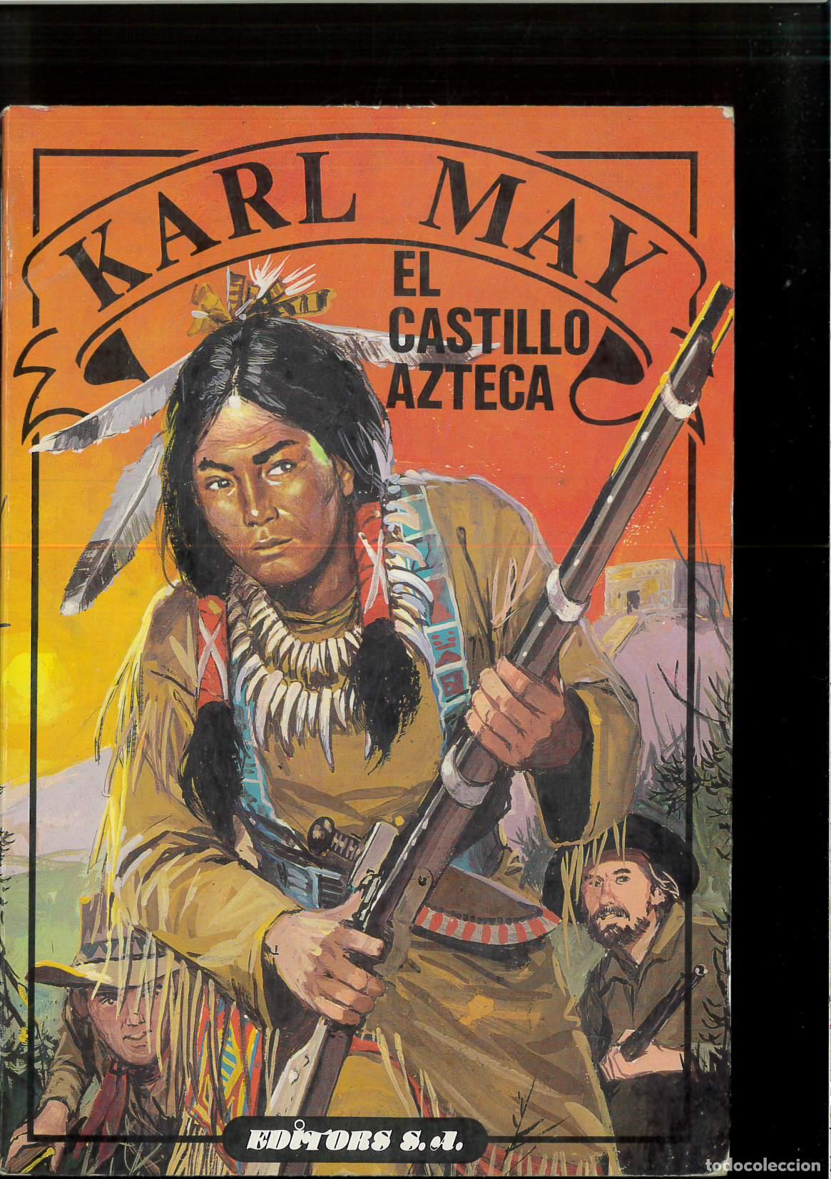 Libros: El castillo azteca - May, Karl - Foto 1