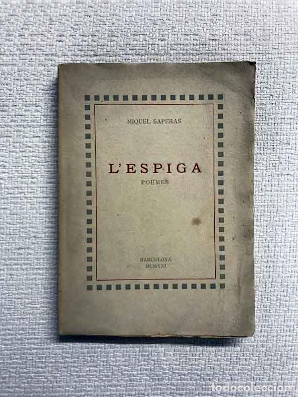 Libros: Lespiga. Poemes - Miquel Saperas - Foto 1