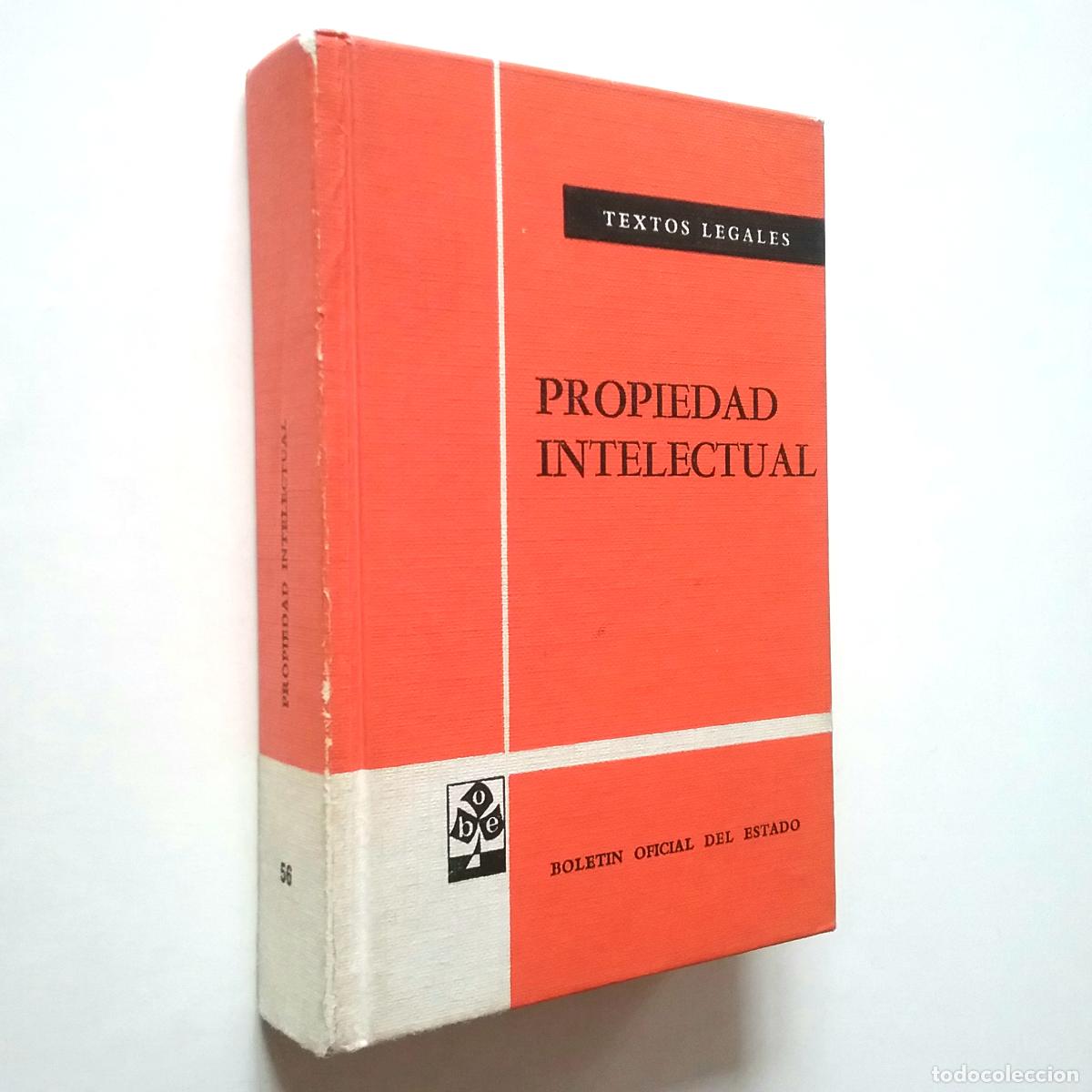 Libros: Propiedad intelectual. Textos legales - Foto 1
