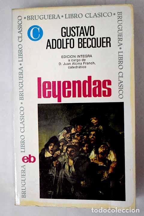 Libros: Leyendas: B&eacute;cquer, Gustavo Adolfo.- B&eacute;cquer, Gustavo Adolfo - Foto 1