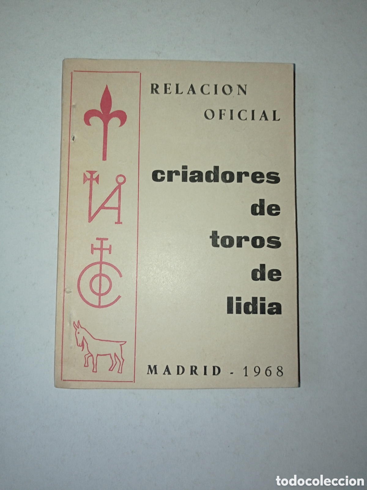 Libros: Criadores de toros de lidia. 1968. - Foto 1