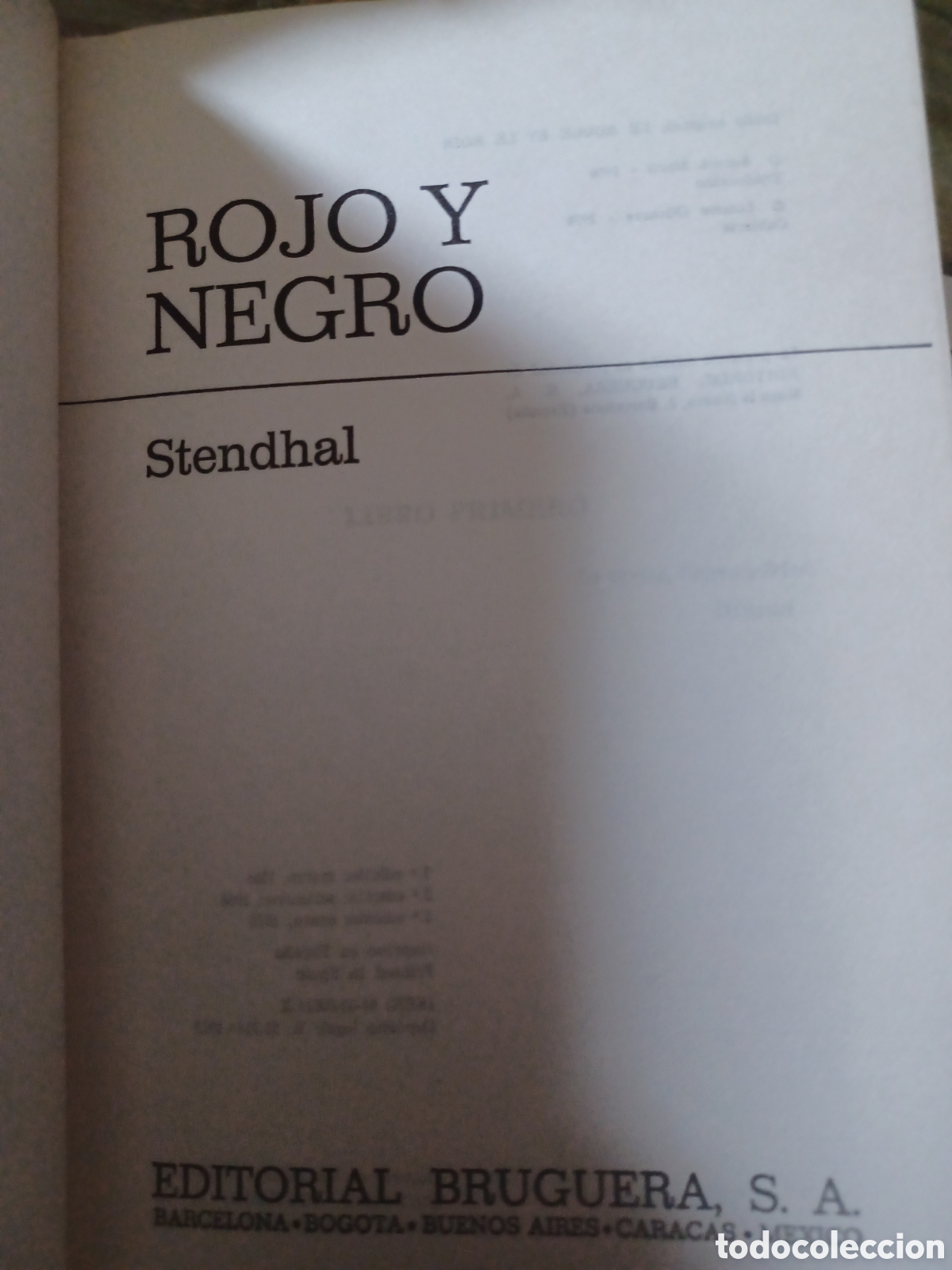 Libros: Barybook 272. . Rojo y negro Stendhal Bruguera 1976 - Foto 2