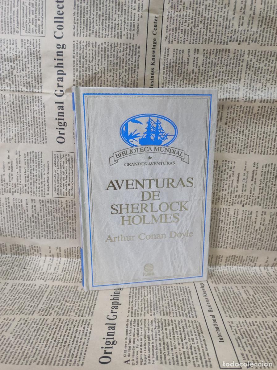 Libros: AVENTURAS DE SHERLOCK HOLMES ARTHUR CONAN DOYLE - Foto 1