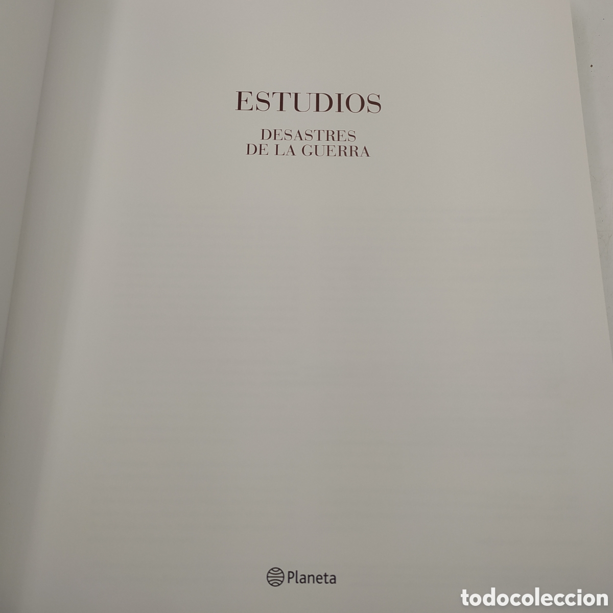 Libros: Goya y los desastres de la guerra. Ed. Planeta - Foto 2