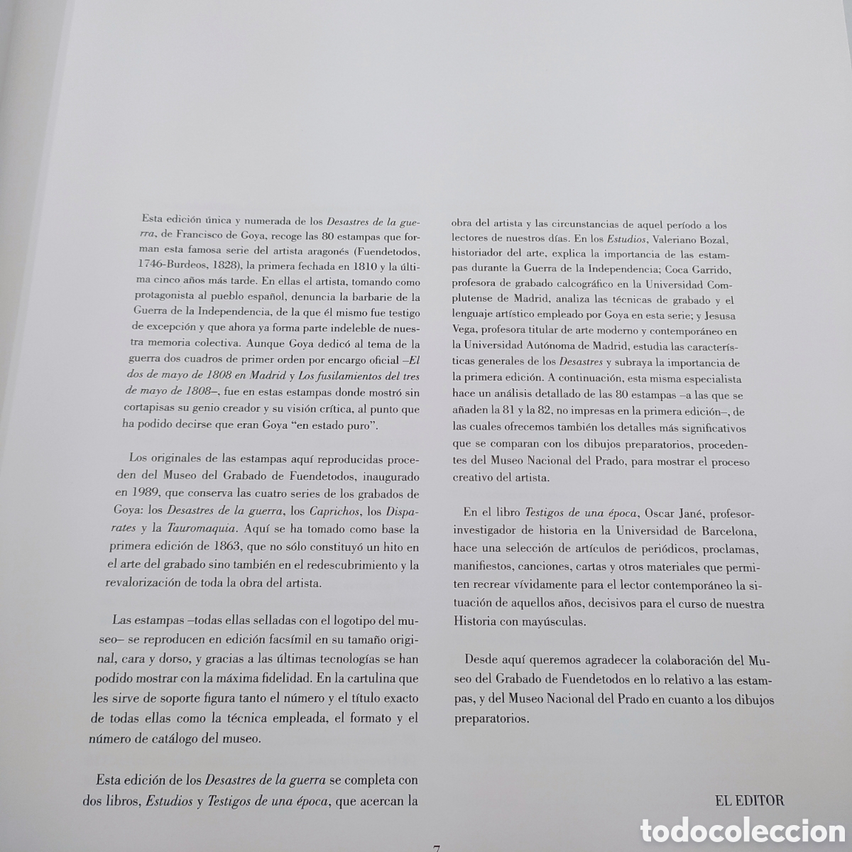 Libros: Goya y los desastres de la guerra. Ed. Planeta - Foto 3