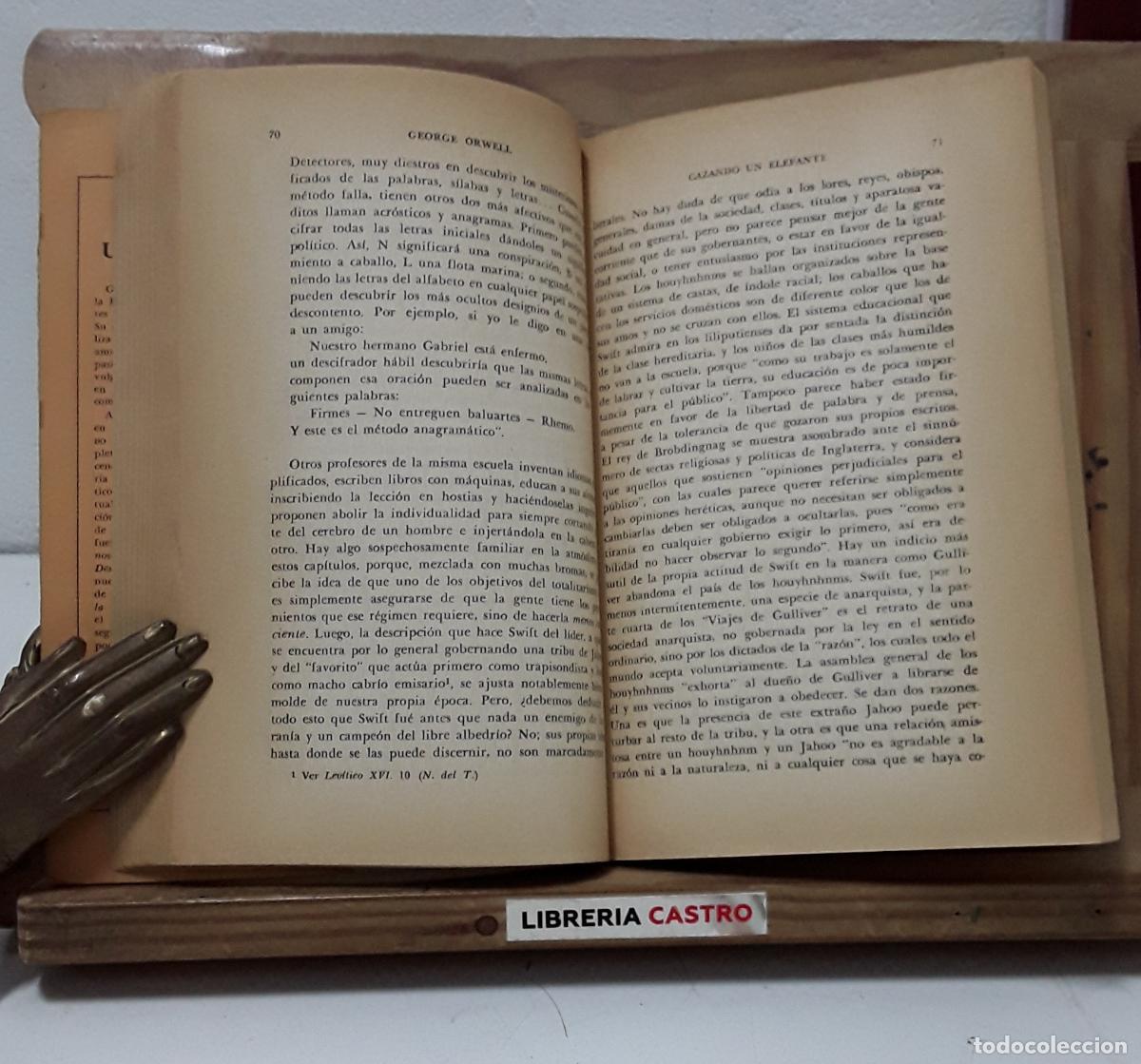 Libros: Cazando a un elefante - George Orwell. - Foto 2