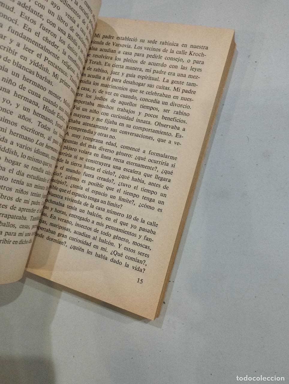Libros: Isaac Bashevis Singer - Un d&iacute;a de placer - Foto 2