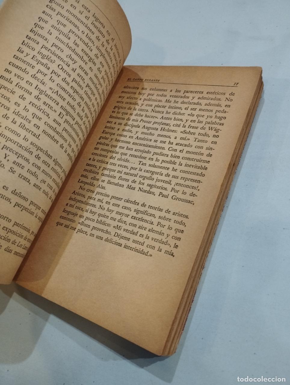 Libros: Ruben Dar&iacute;o - El canto errante - Foto 2