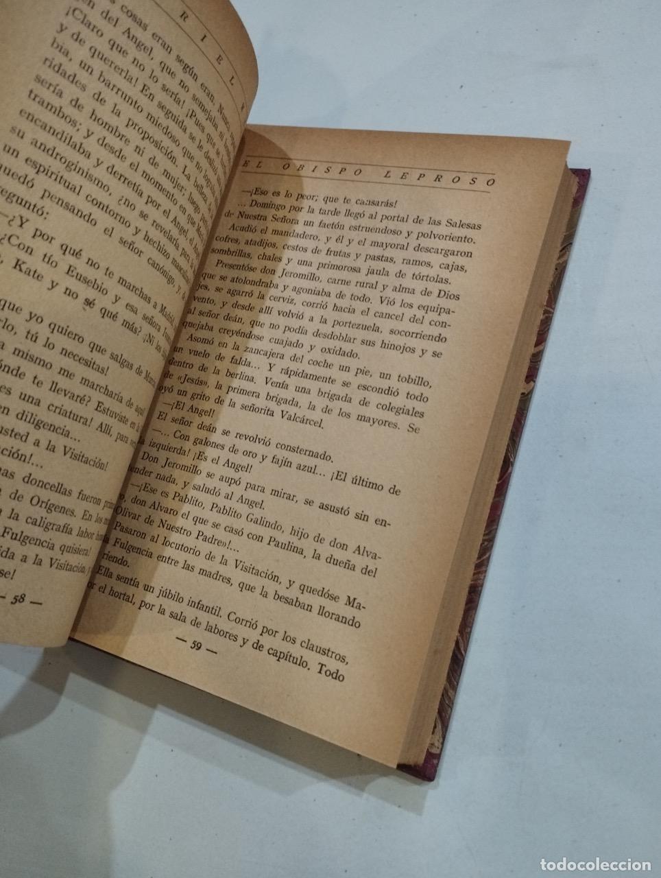 Libros: Gabriel Mir&oacute; - El obispo leproso. Obras completas X - Foto 2