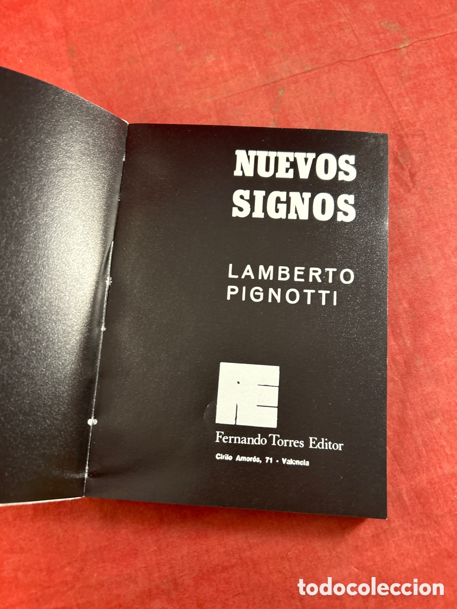 Libros: NUEVOS SIGNOS. LAMBERTO PIGNOTTI - Foto 2