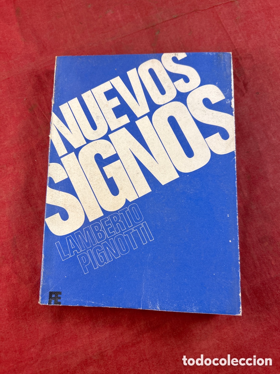 Libros: NUEVOS SIGNOS. LAMBERTO PIGNOTTI - Foto 1