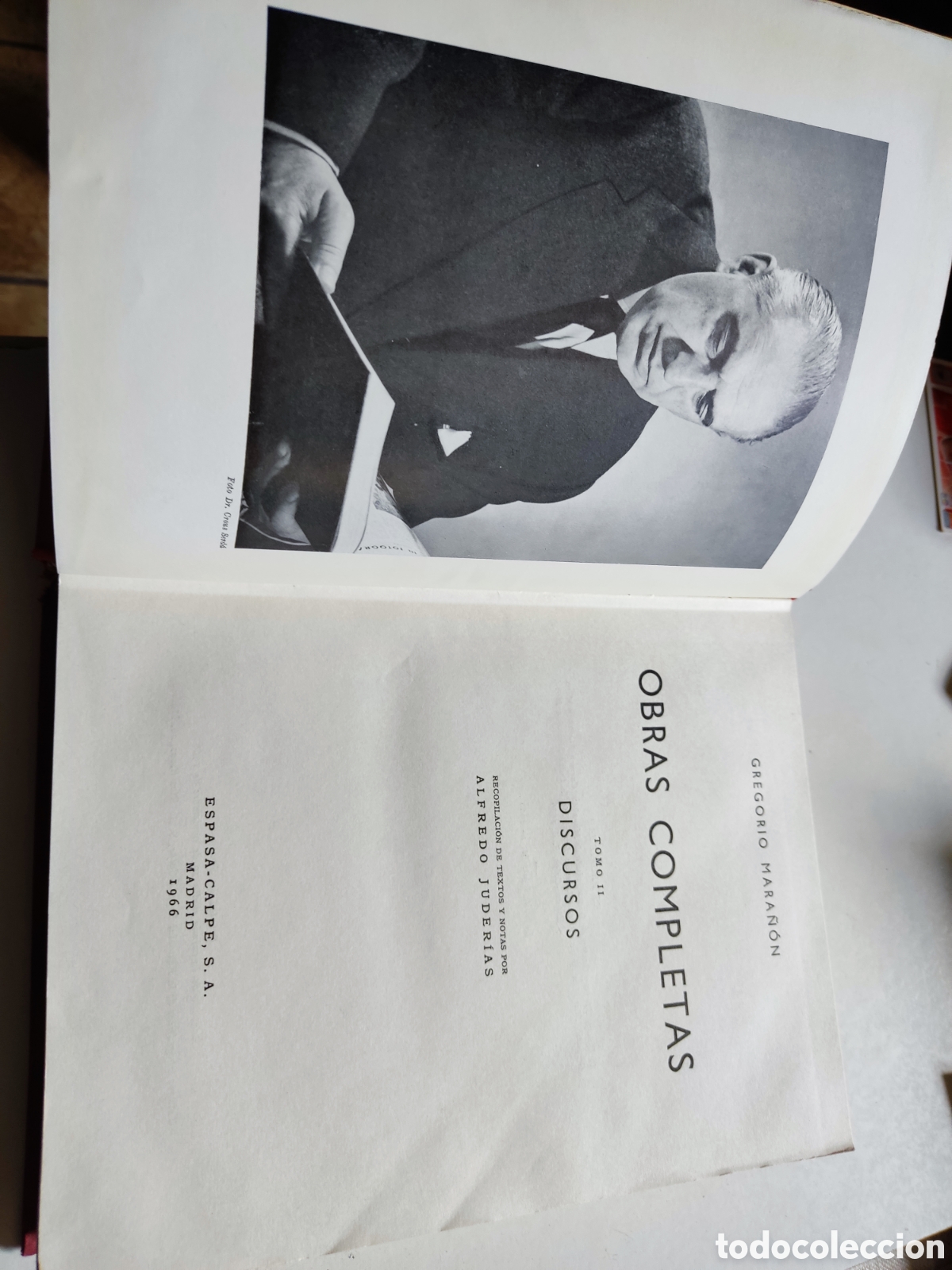 Libros: Libro Gregorio Mara&ntilde;&oacute;n obras completas ll - Foto 3