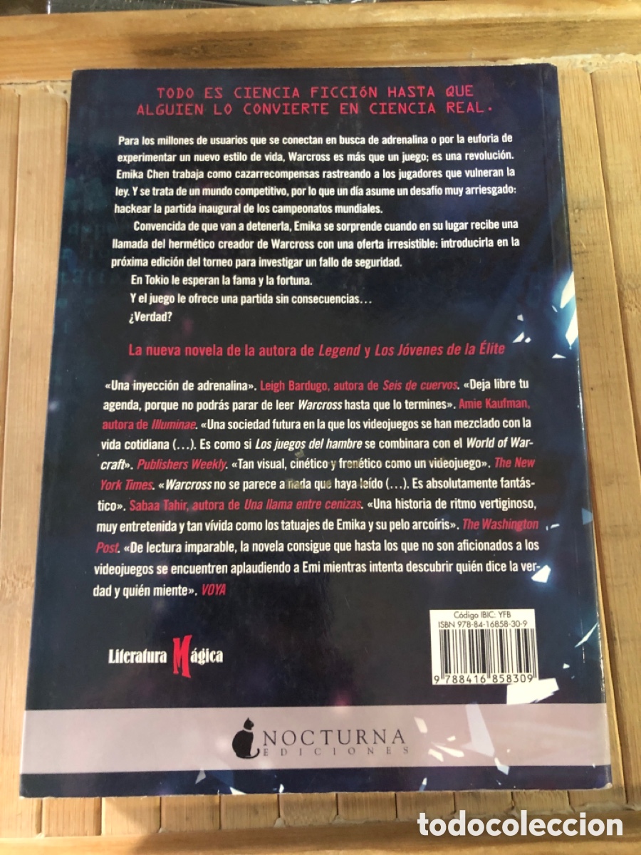Libros: Warcross ( Marie Lu ) Seminuevo - Foto 2