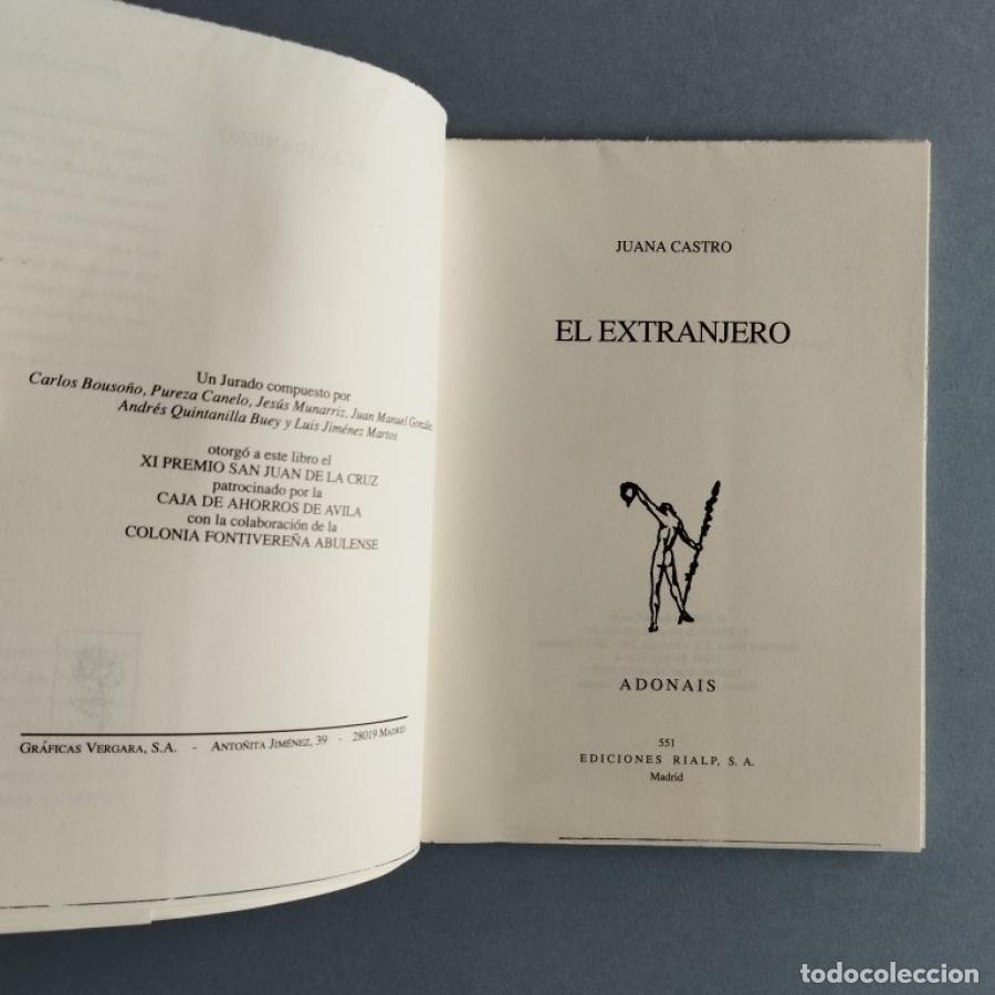 Libros: El Extranjero. - Castro, Juana. - Foto 2