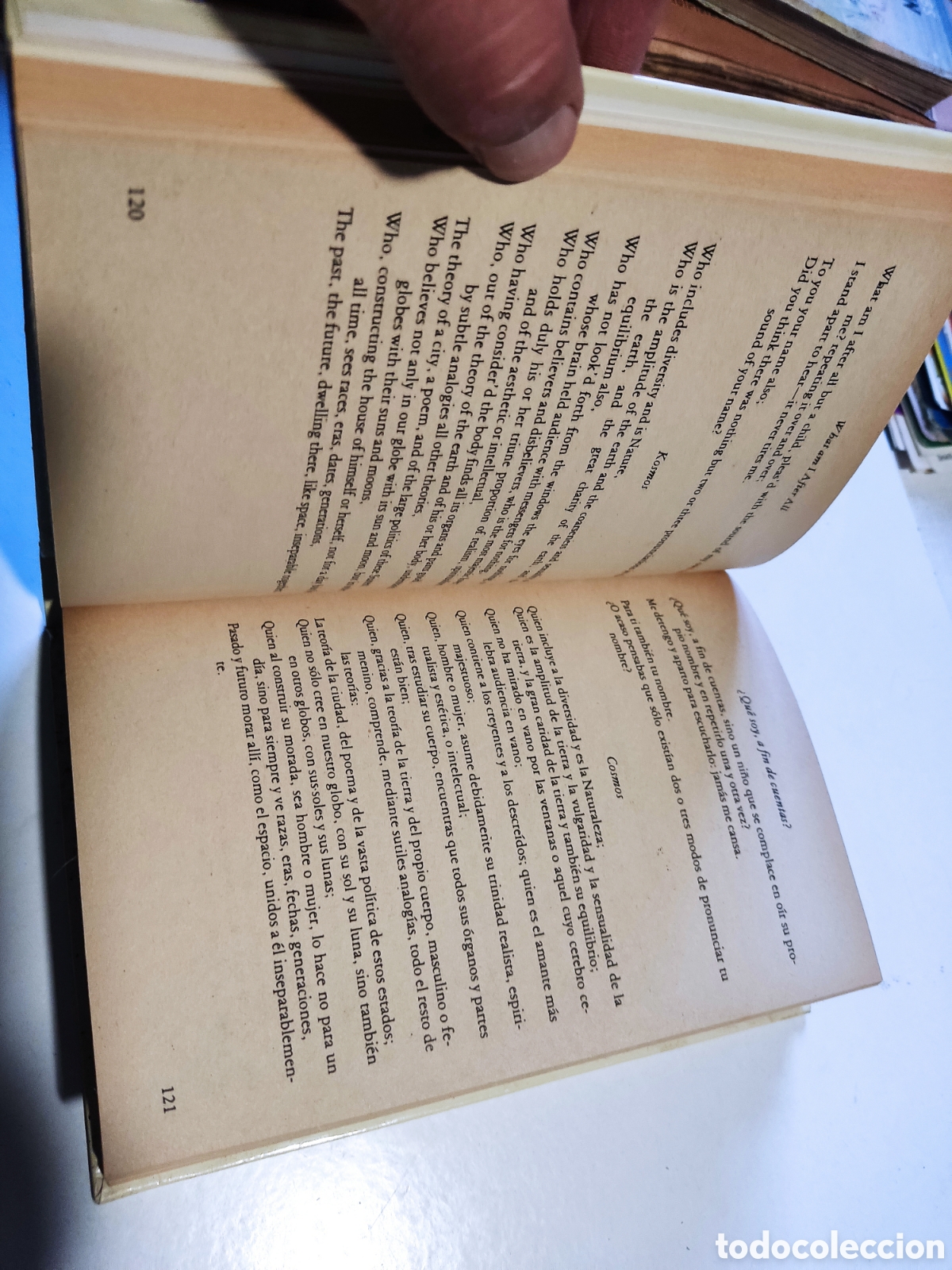 Libros: Libro poes&iacute;a completa edici&oacute;n biling&uuml;e tomo IV Whitman - Foto 3