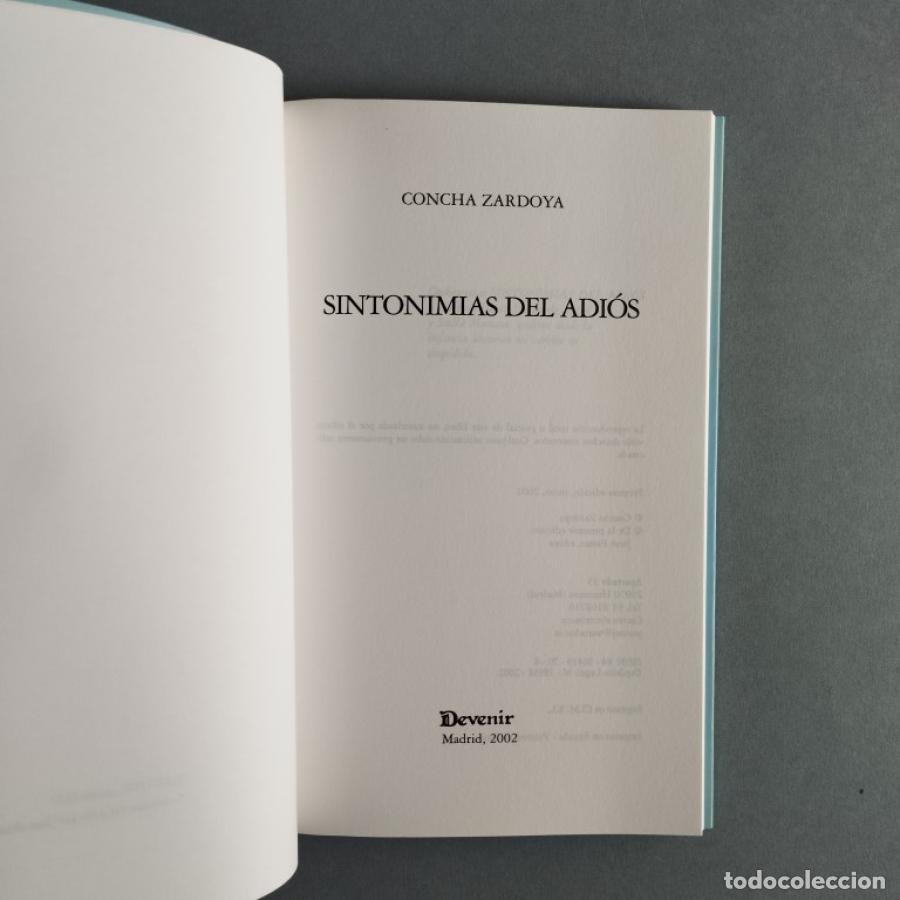 Libros: Sintonim&iacute;as del Adi&oacute;s. - Zardoya, Concha. - Foto 2