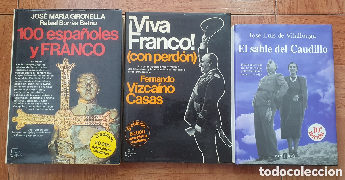 Libros: 3 Libros sobre Franco � Planeta - VV. AA. - Foto 1