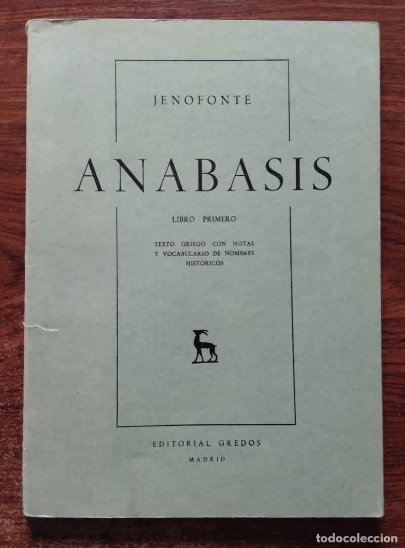 Libros: An&aacute;basis libro primero (texto griego) - Jenofonte - Foto 1