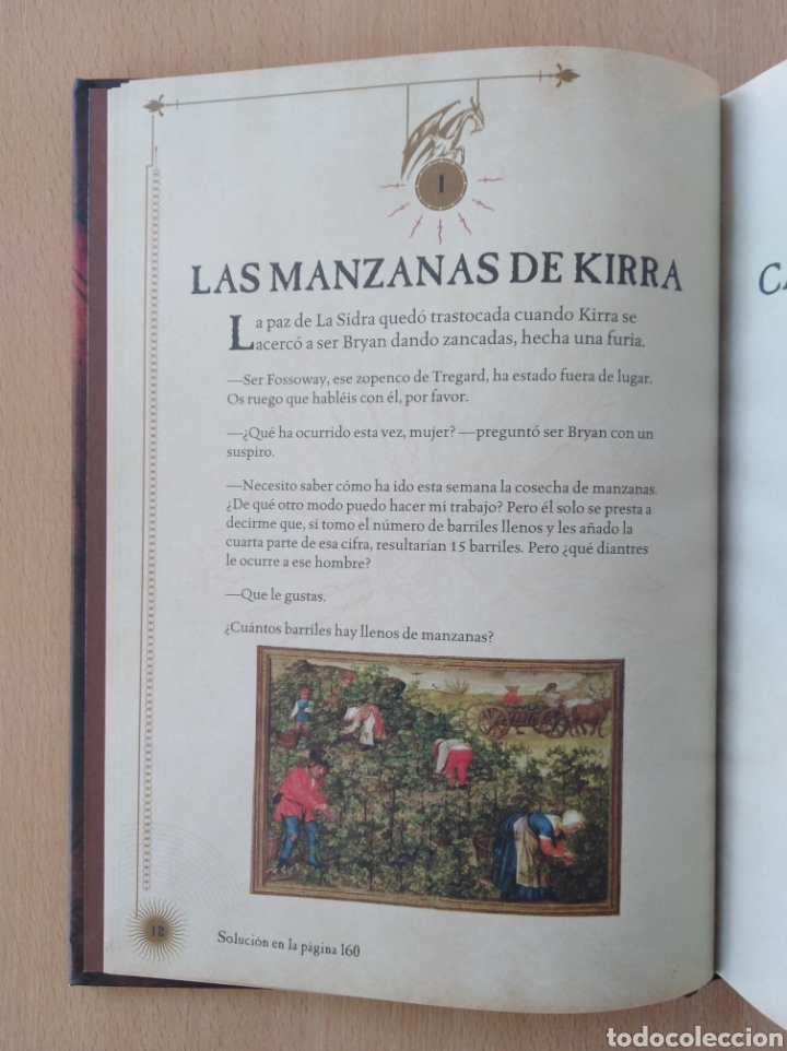 Libros: EL LIBRO DE LOS ENIGMAS DE JUEGO DE TRONOS. - Foto 8