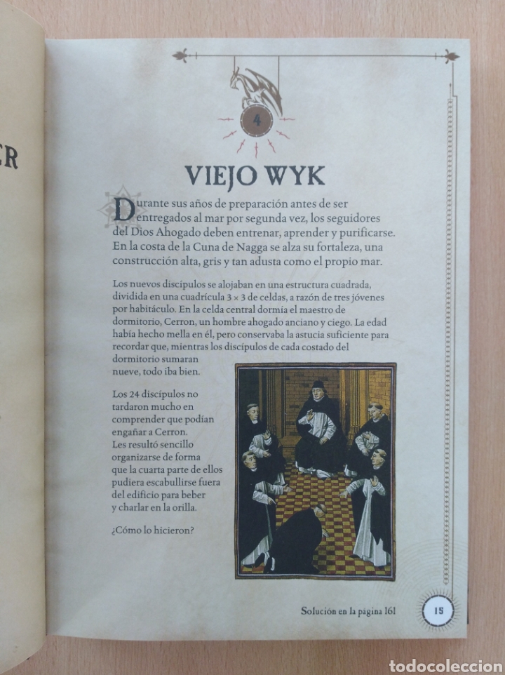 Libros: EL LIBRO DE LOS ENIGMAS DE JUEGO DE TRONOS. - Foto 11