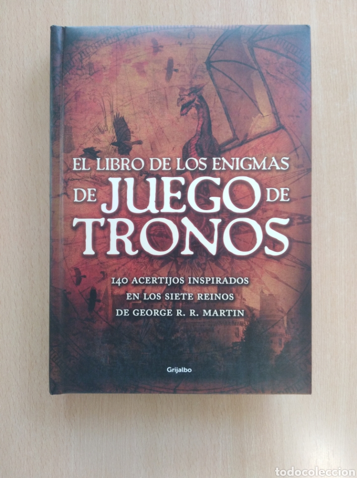 Libros: EL LIBRO DE LOS ENIGMAS DE JUEGO DE TRONOS. - Foto 1