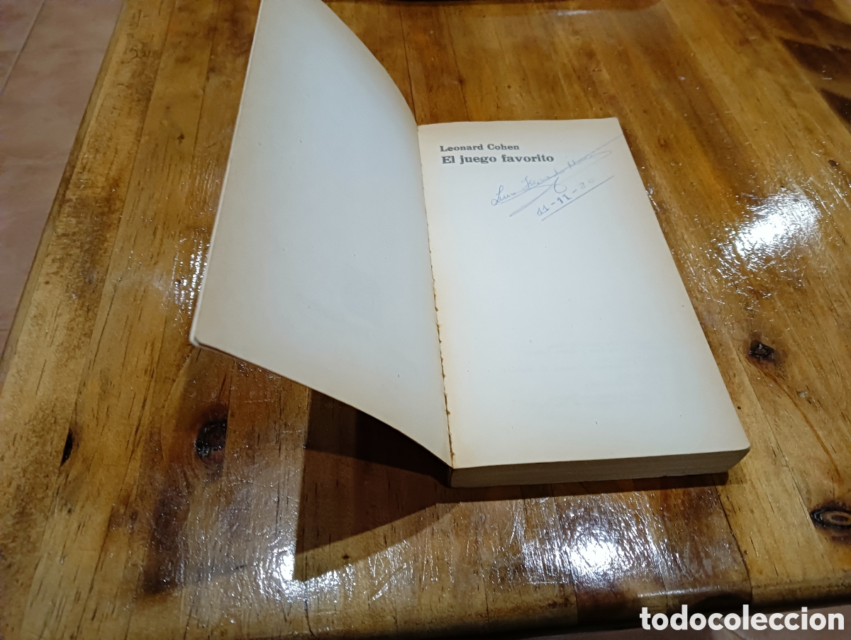 Libros: El juego favorito Leonard Cohen - Foto 2