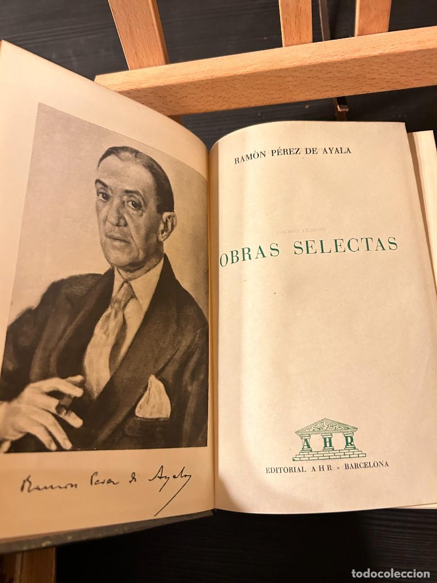 Libros: RAM&Oacute;N P&Eacute;REZ DE AYALA- OBRAS SELECTAS- PLASITIFICADO - Foto 3