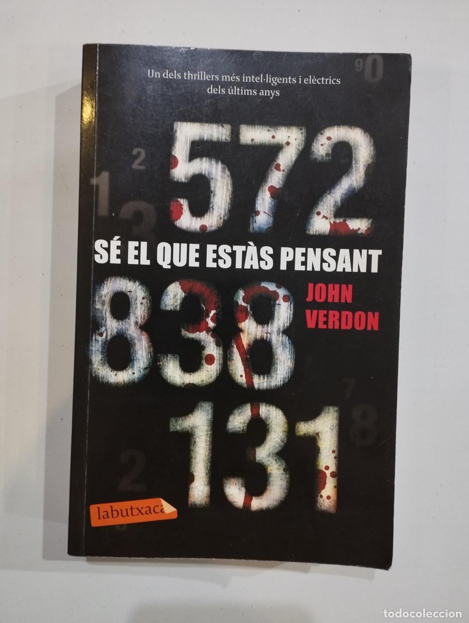 Libros: John Verdon - S&eacute; el que est&agrave;s pensant - Foto 1