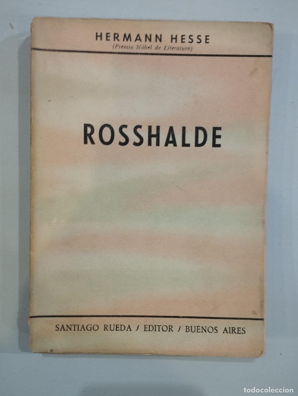 Libros: Hermann Hesse - Rosshalde - Foto 1