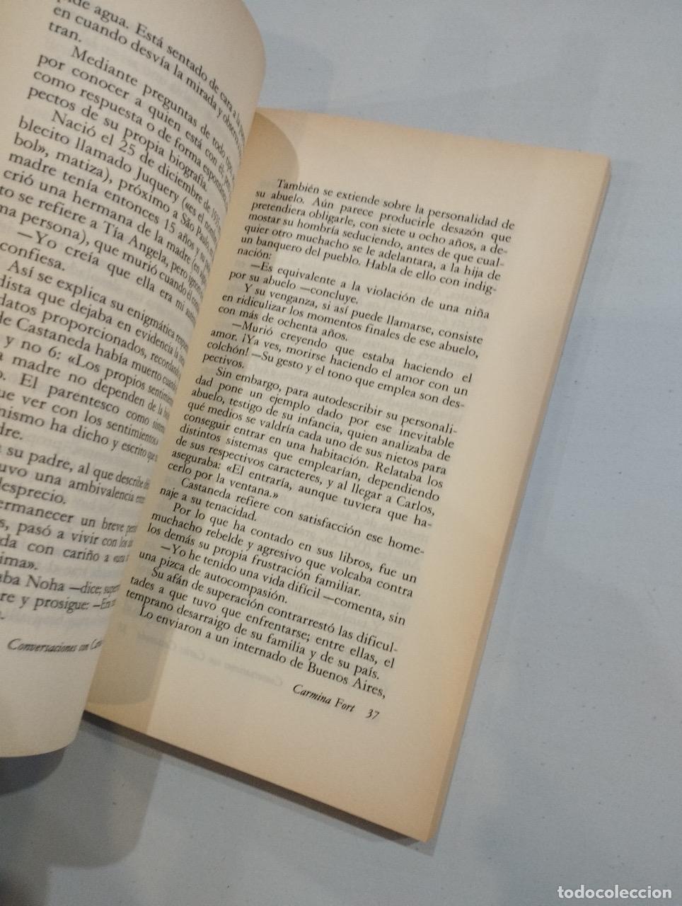 Libros: Carmina Fort - Conversaciones con Carlos Castaneda - Foto 3