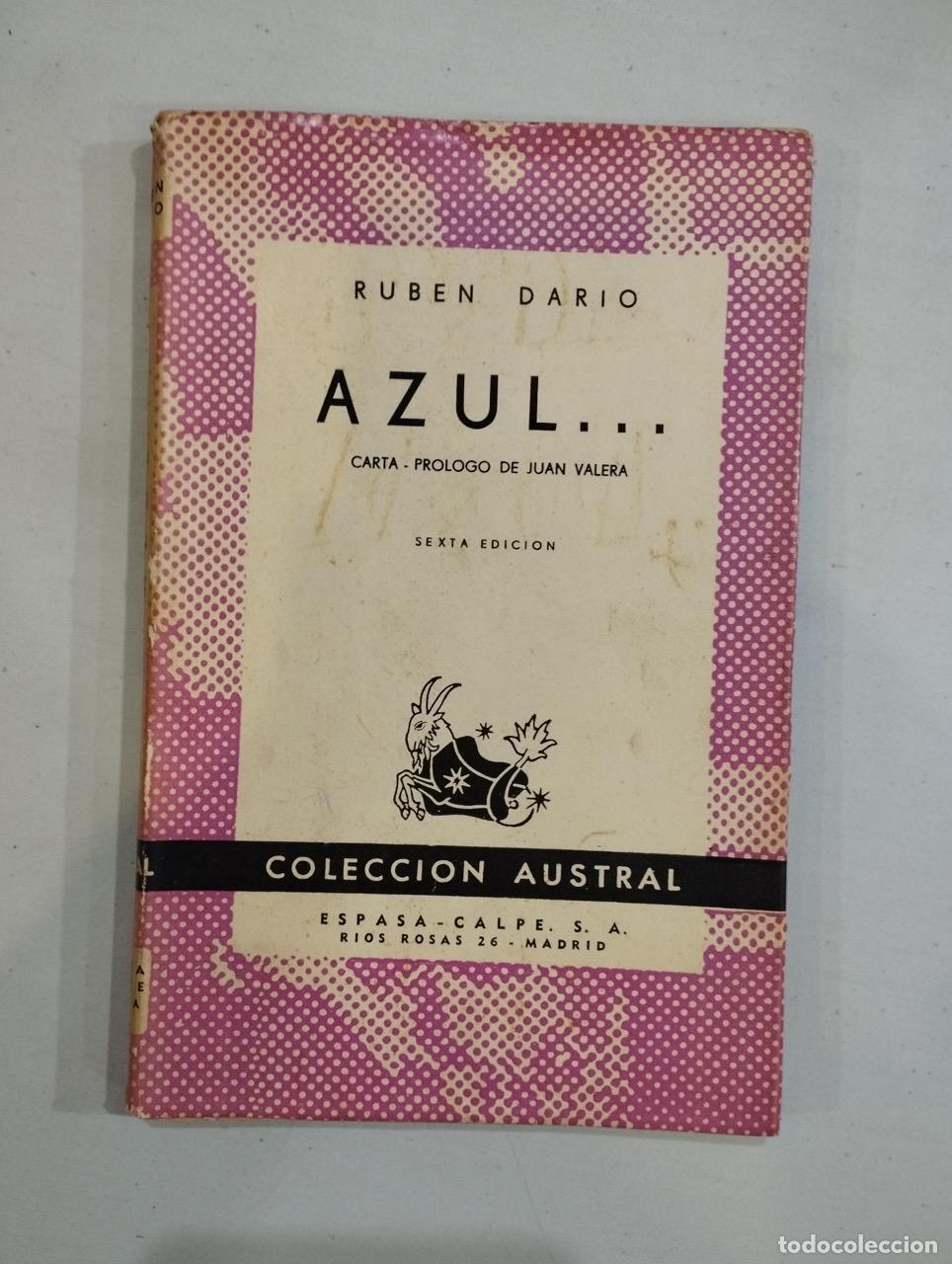 Libros: Ruben Dar&iacute;o - Azul... - Foto 1